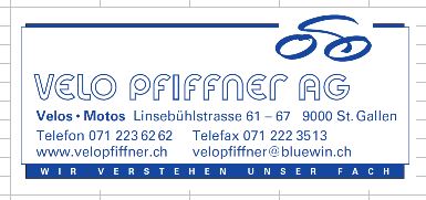 Logo Velo Pfiffner AG