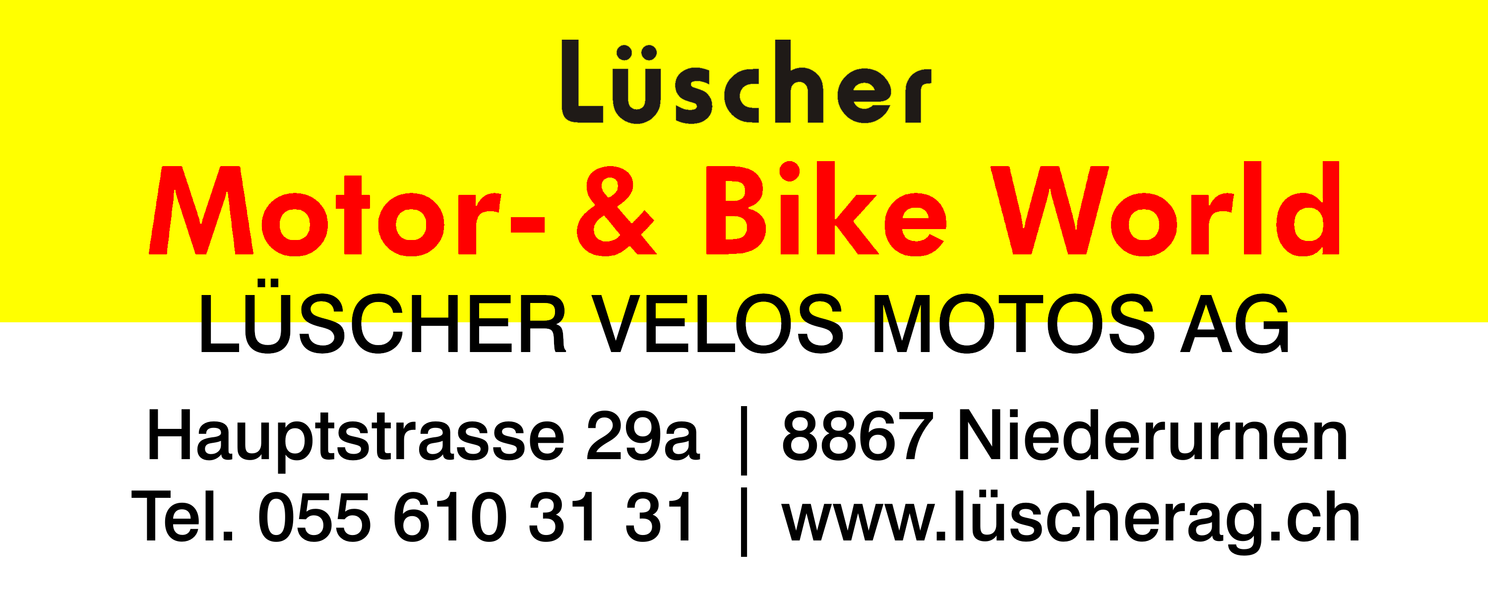 Logo Lüscher Velos Motos AG